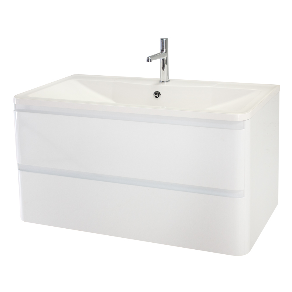 Тумба подвесная под раковину BelBagno ALBANO-800-2C-SO-BL
