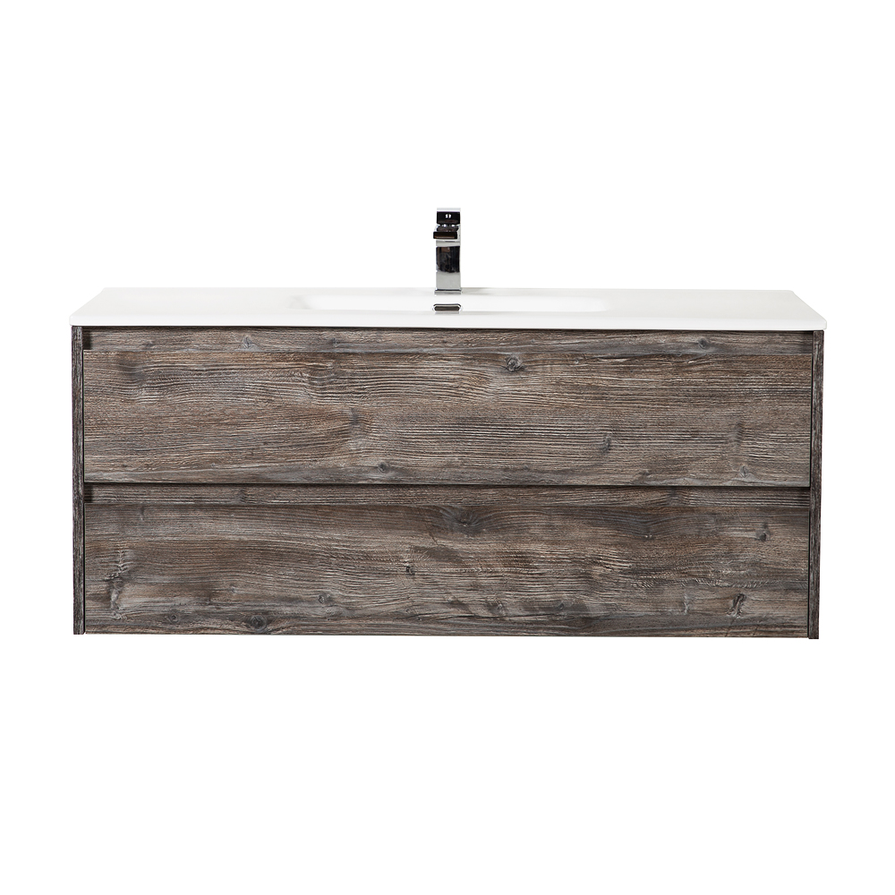 Тумба подвесная с раковиной BelBagno KRAFT-1200-2C-SO-PP