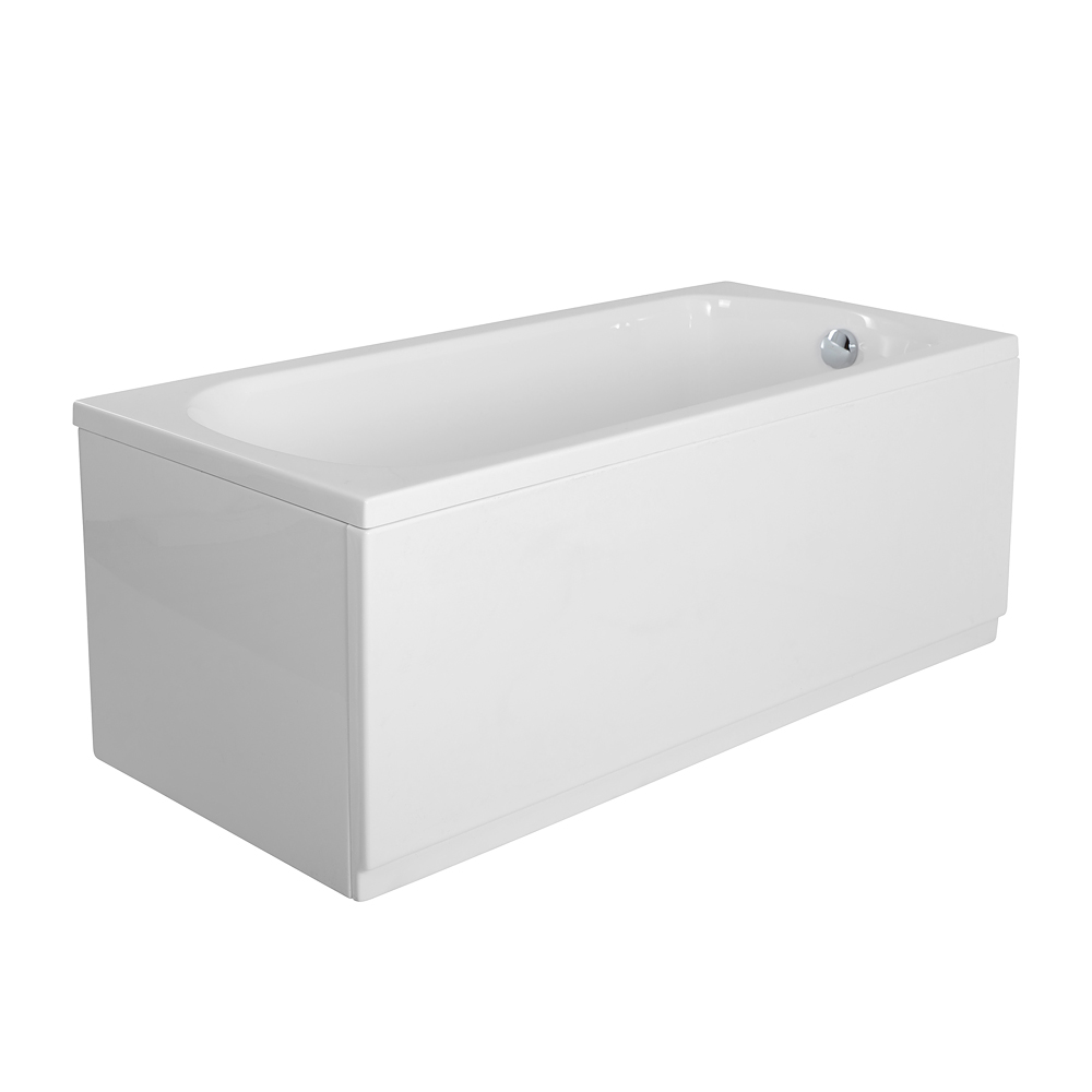Ванна акриловая Cezares ECO-165-70-41-W37 с металлическим каркасом ECO-165-70-MF-R