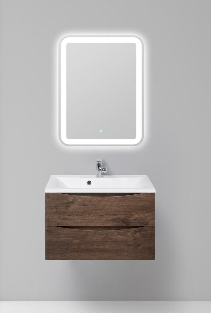 купить Тумба подвесная с раковиной BelBagno MARINO-750-2C-SO-RW-P 