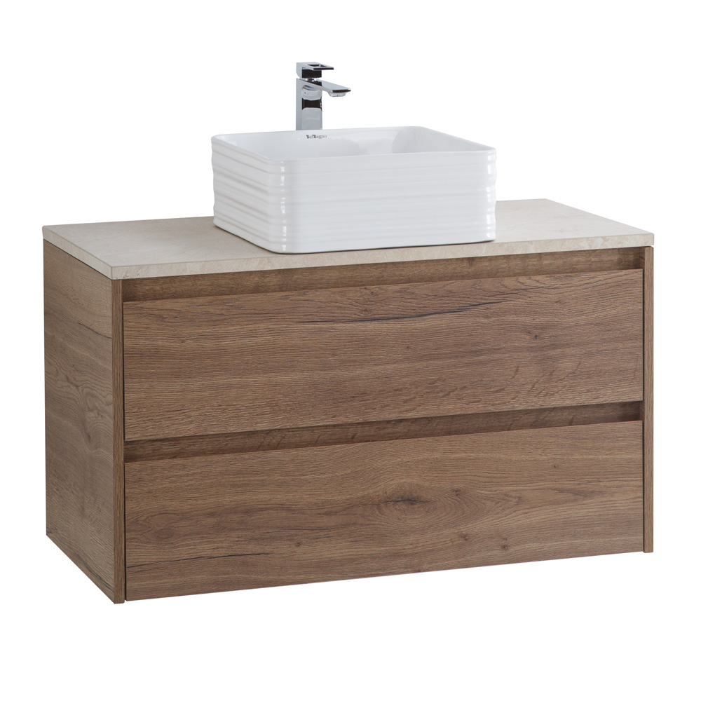 Тумба подвесная под столешницу BelBagno KRAFT-1000-2C-SO-RT