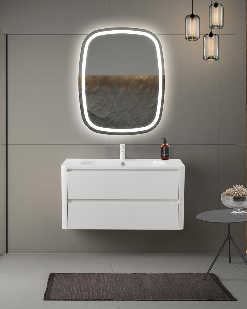 купить Мебель для ванной Cezares RELAX 100 Bianco Lucido RELAX-1000-2C-SO-BL 