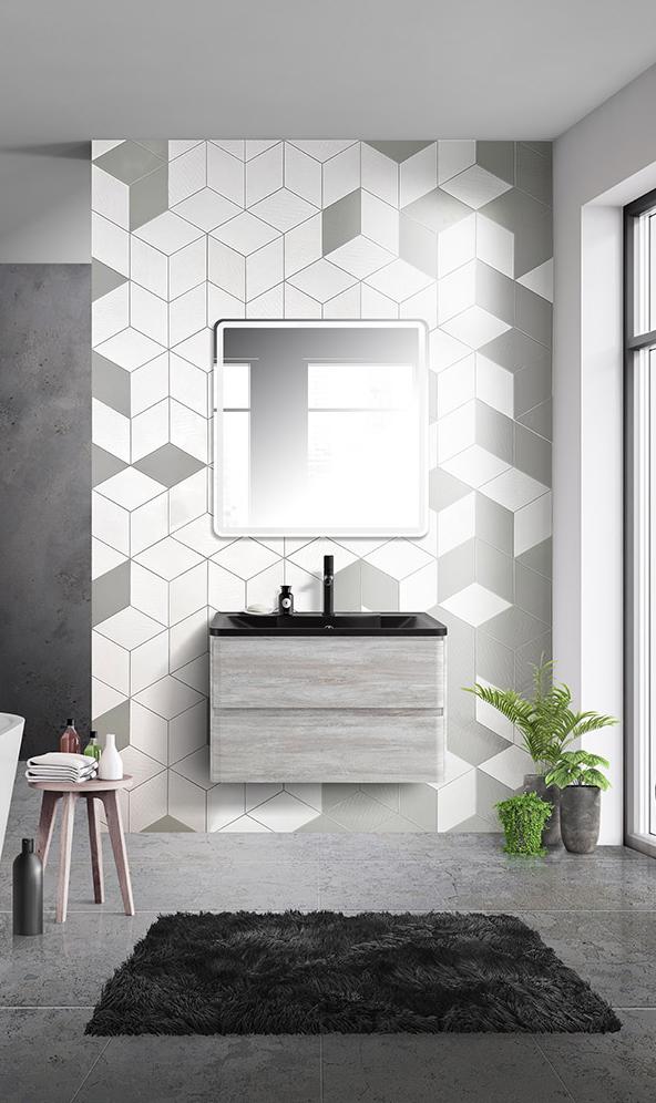 Тумба подвесная под раковину BelBagno ALBANO-800-2C-SO-RVB
