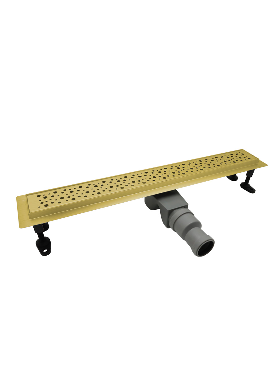 Душевой лоток CEZARES RELAX-LD-80-BORO брашированное золото