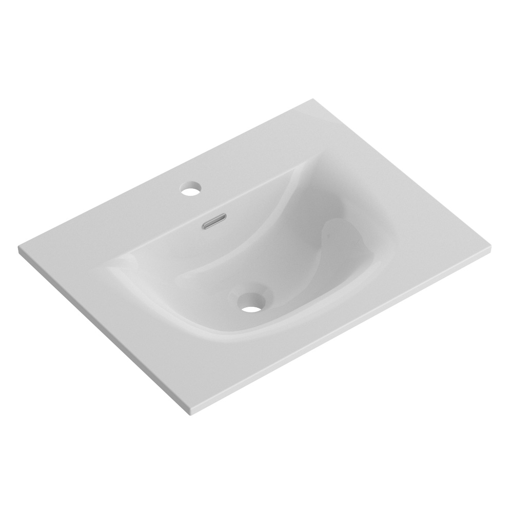 Тумба с раковиной подвесная BelBagno MARINO-CER-N-700-2C-SO-WO-P Rovere Bianco, раковина белая BB-8099-70