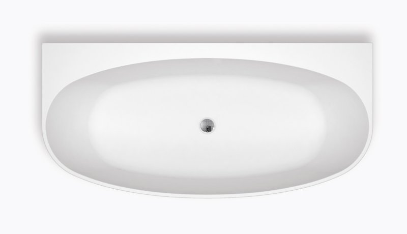 Ванна акриловая без перелива BelBagno BB83-1700-W0