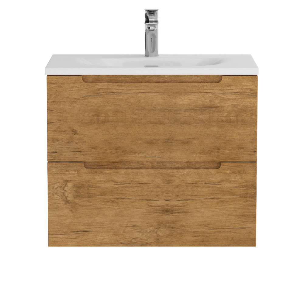 Тумба подвесная с раковиной BelBagno ETNA39-600/390-2C-SO-RN-P+BB-8099-3-60