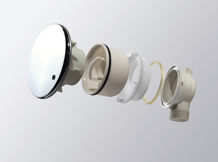 Поддон акриловый 120х80 правосторонний Cezares TRAY-A-RH-120/80-550-15-W-R с сифоном