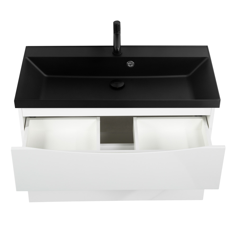 Тумба подвесная под раковину BelBagno MARINO-H60-800-2C-SO-BL-P