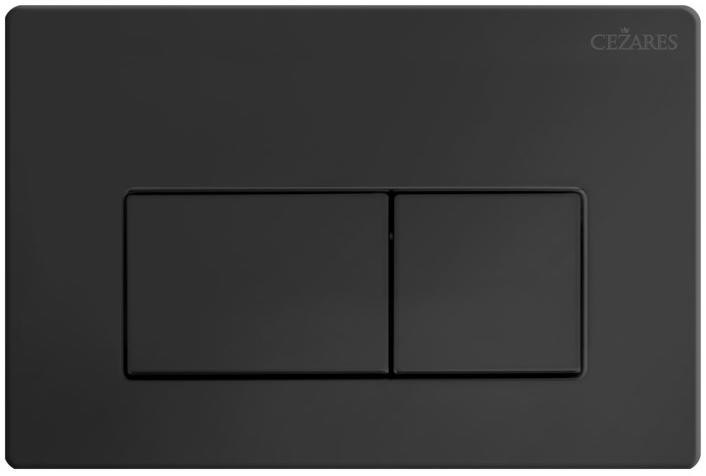 Кнопка смыва CEZARES CZR-510V-NOP, черный матовый