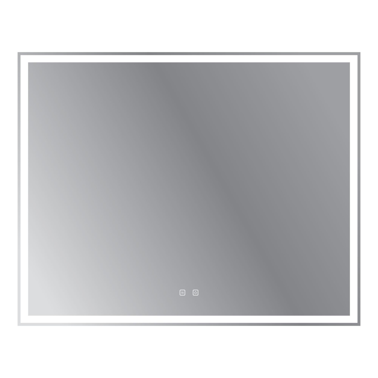 купить Зеркало BelBagno SPC-GRT-1200-800-LED-TCH-SND со встроенной подсветкой, голосовым управлением и подогревом 
