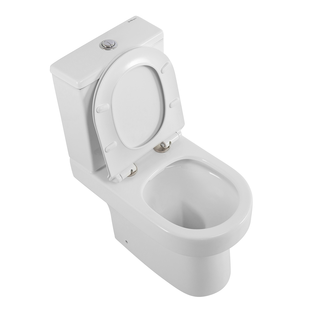 Унитаз-компакт BelBagno NORMA BB339CPR/BB339T/BB076SC безободковый с сидением