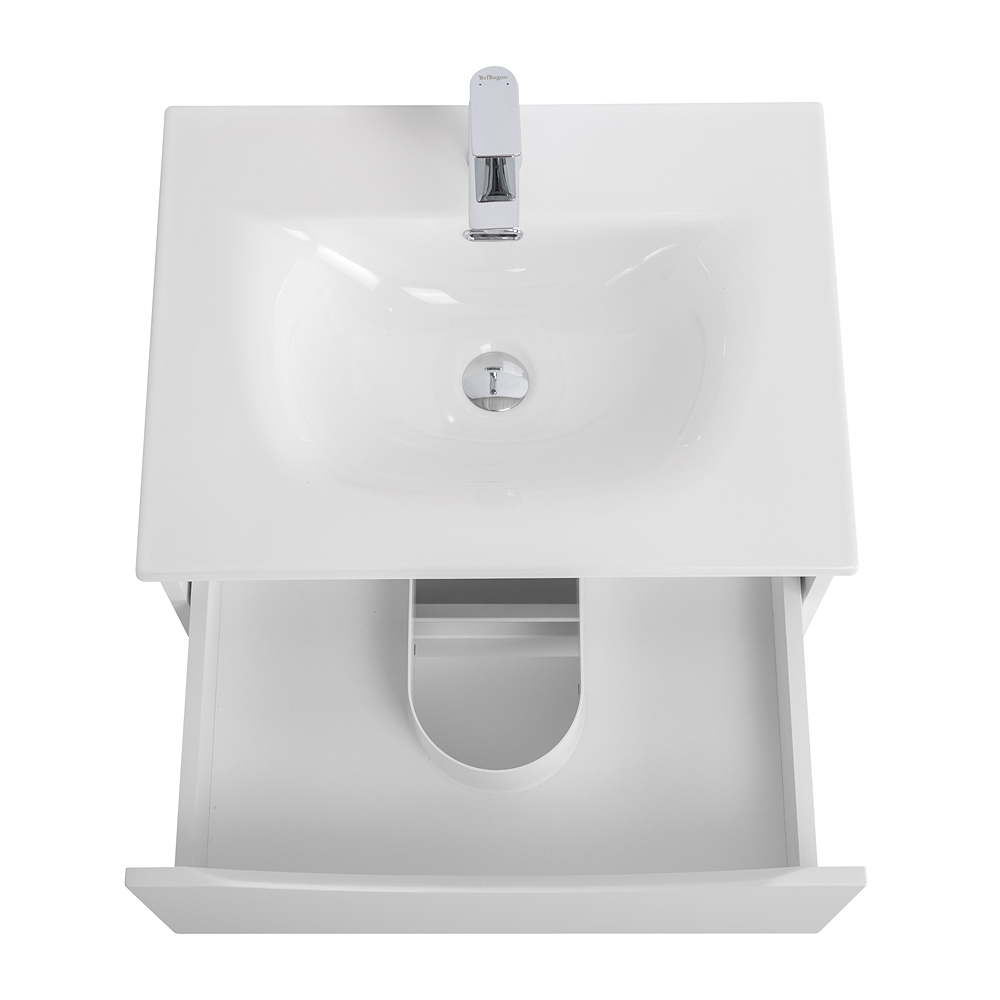 Тумба под раковину подвесная BelBagno MARINO-CER-N-600-2C-SO-BL-P