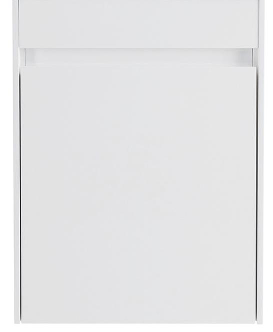 База под раковину подвесная с распашной дверцей BELBAGNO PIETRA MINI-400-1A-SO-BL-L