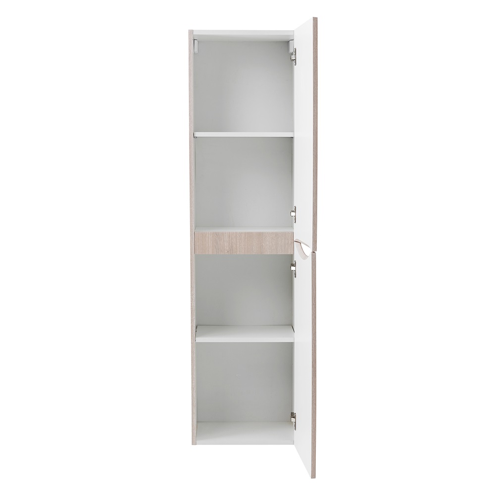 Пенал подвесной BelBagno FLY-MARINO-1500-2A-SC-RG-P-R правосторонний, Rovere Grigio