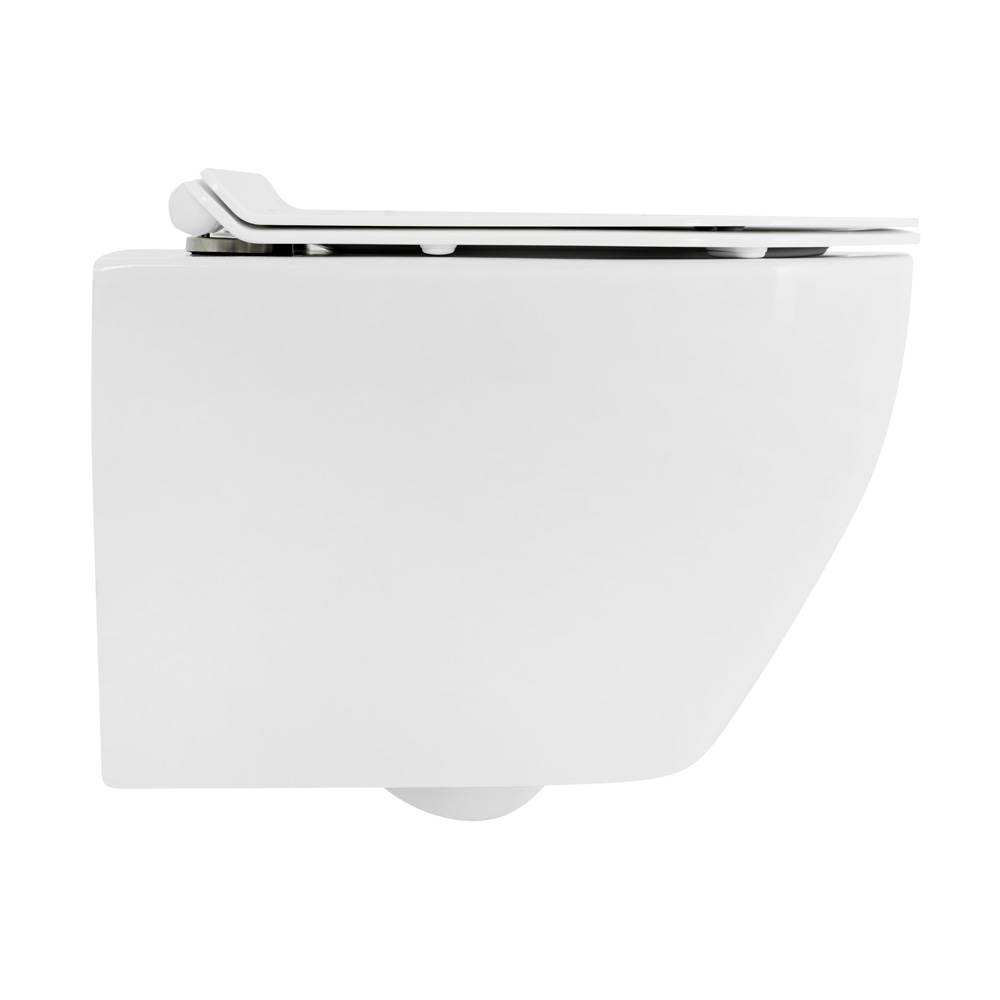 Унитаз подвесной Cezares STYLUS CZR-513-TH-R безободковый с сиденьем CZR-2011-SC