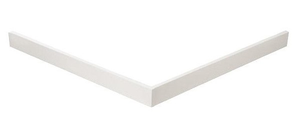 купить Экран алюминиевый, белый для поддона из искусственного мрамора TRAY-AS-AH-150/90-100-SCR 