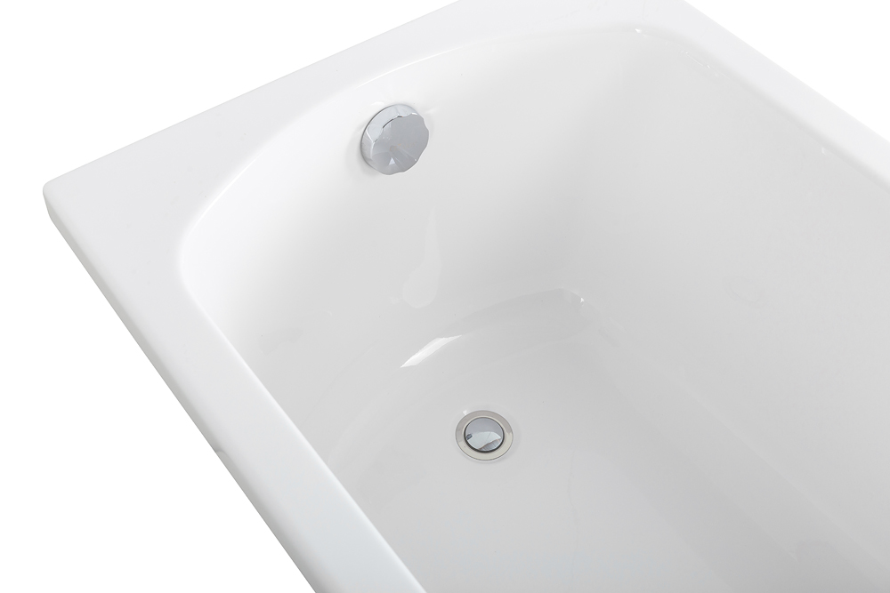 Ванна акриловая Cezares ECO-165-70-41-W37 с металлическим каркасом ECO-165-70-MF-R