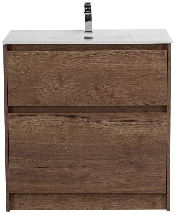 купить Тумба напольная с раковиной BelBagno KRAFT39-800/390-2C-PIA-RT 
