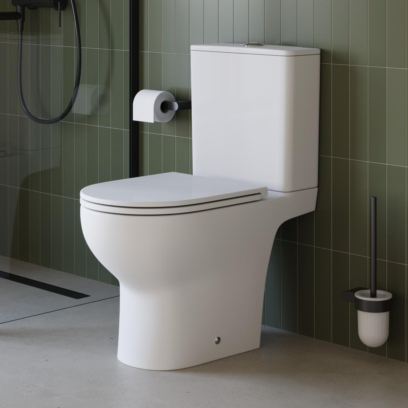 купить Унитаз-компакт BelBagno LOUNGE-TOR-2 BB2802CP/T-TOR/SC с сиденьем и смывом TORNADO 