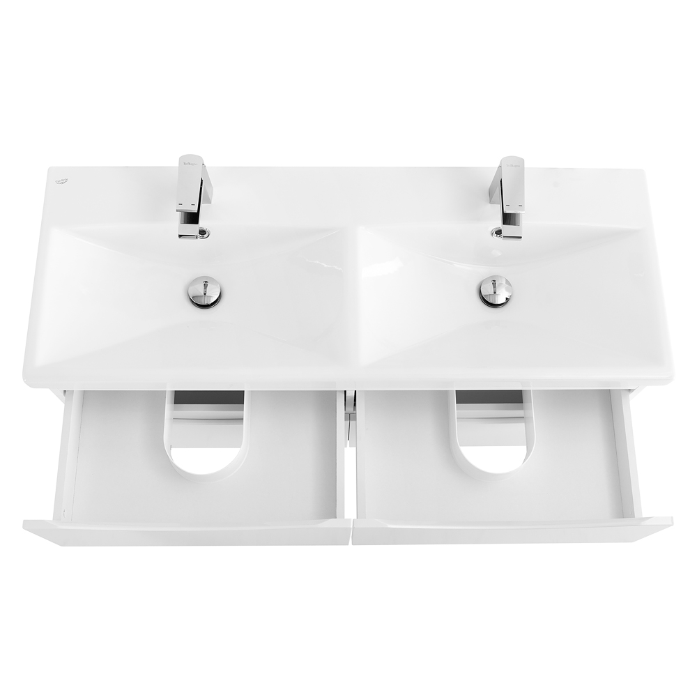 Тумба подвесная с раковиной BelBagno MARINO-CER-1200-4C-SO-2-BL-P
