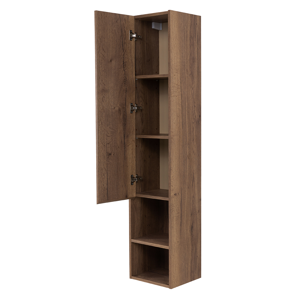 Шкаф подвесной левосторонний с открытой полкой BelBagno KRAFT-1600-1A-SC-RT-L