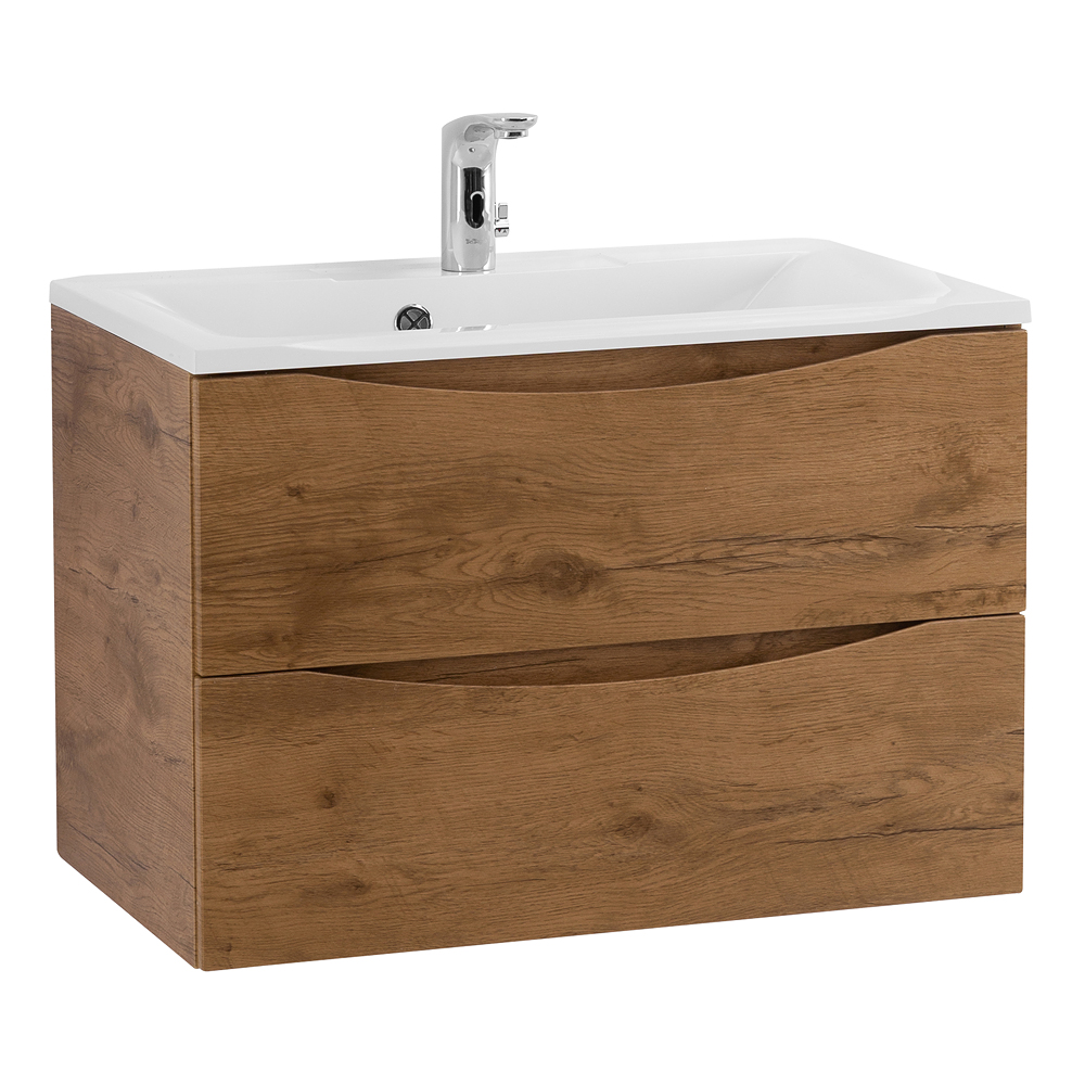 Тумба подвесная с раковиной BelBagno MARINO-650-2C-SO-RN-P