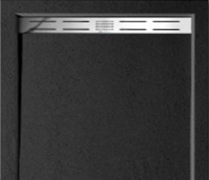 Поддон из искусственного мрамора 90х90 Cezares TRAY-AS-A-90-30-NERO без сифона