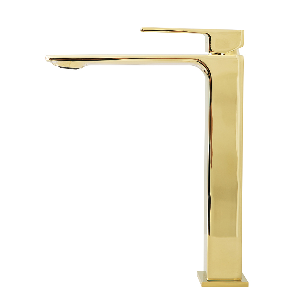 Смеситель BelBagno LUCE для накладных раковин LUC-LMC-ORO-W0