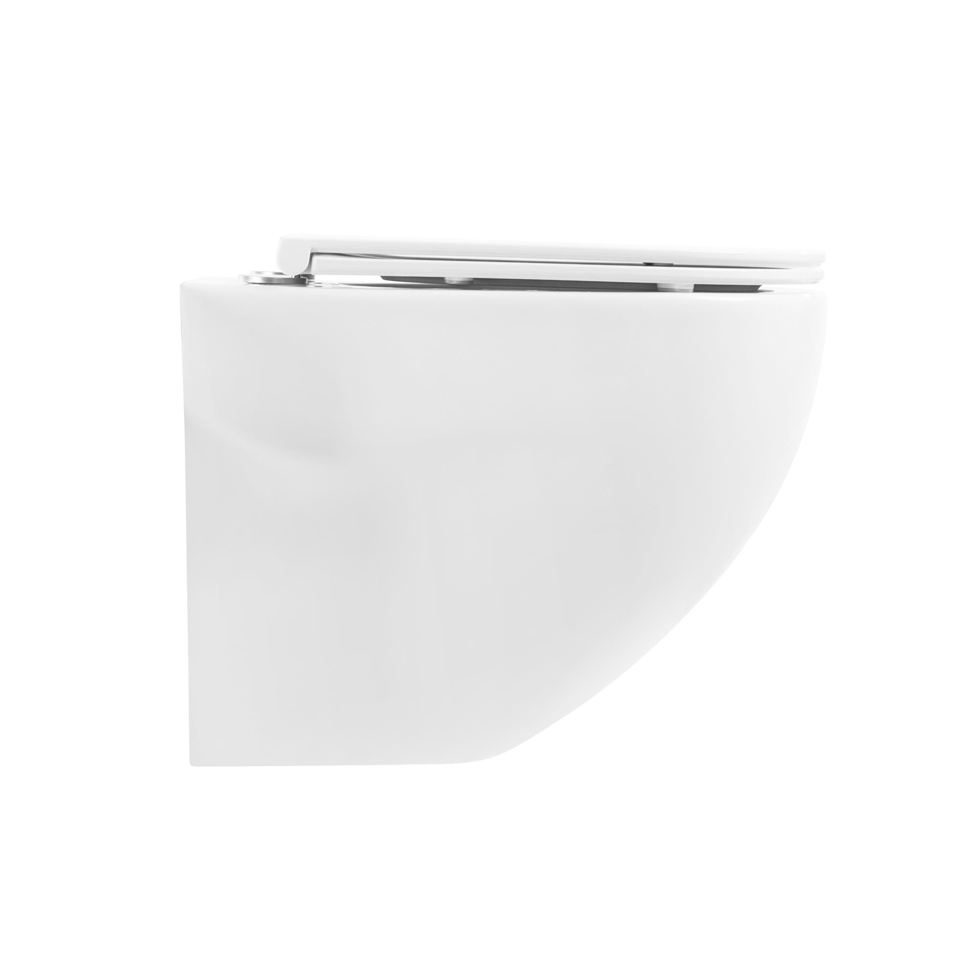 Унитаз безободковый подвесной BelBagno ONDA BB066CHR