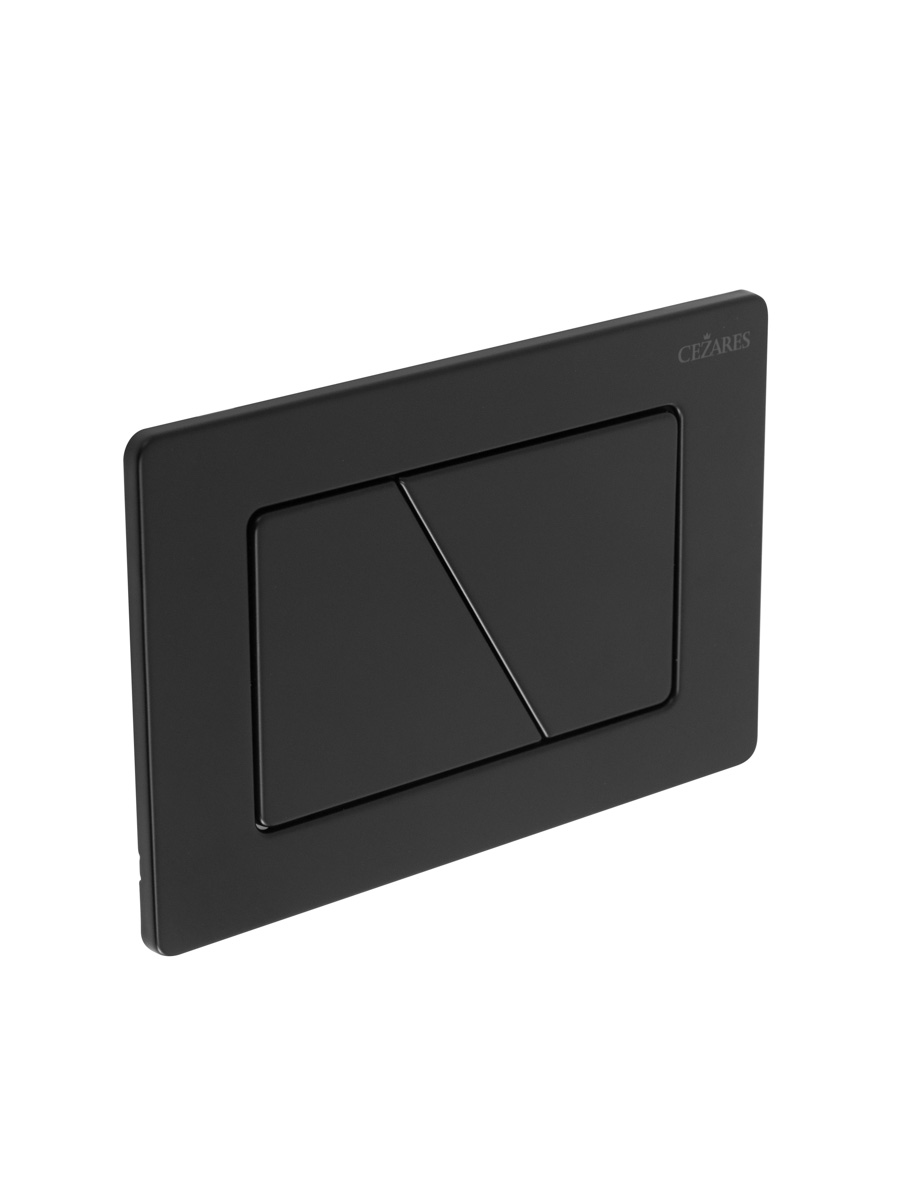 Кнопка смыва CEZARES CZR-210H-NOP, черный матовый