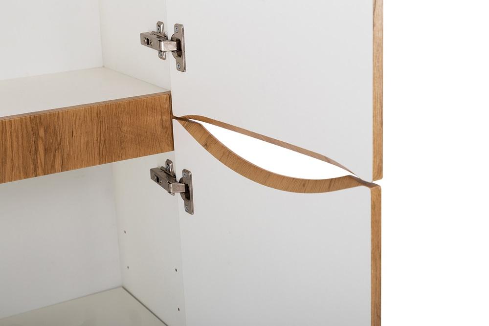 Пенал подвесной BelBagno FLY-MARINO-1500-2A-SC-RN-P-R правосторонний, Rovere Nature