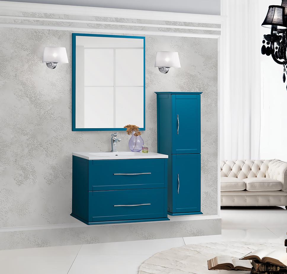 купить Мебель для ванной Cezares TIFFANY 60 Blu Petrolio 