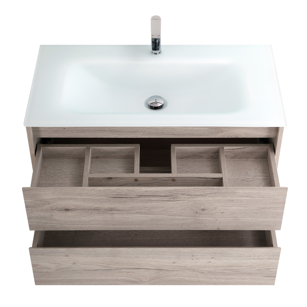 Тумба подвесная под раковину BelBagno KRAFT-1000-2C-SO-RGB