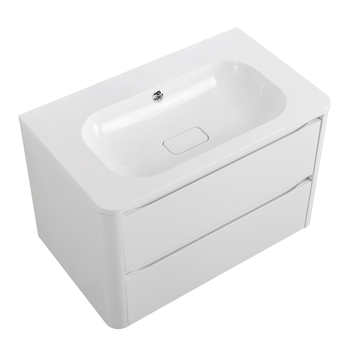 Мебель для ванной Cezares RELAX 80 Bianco Lucido RELAX-800-2C-SO-BL