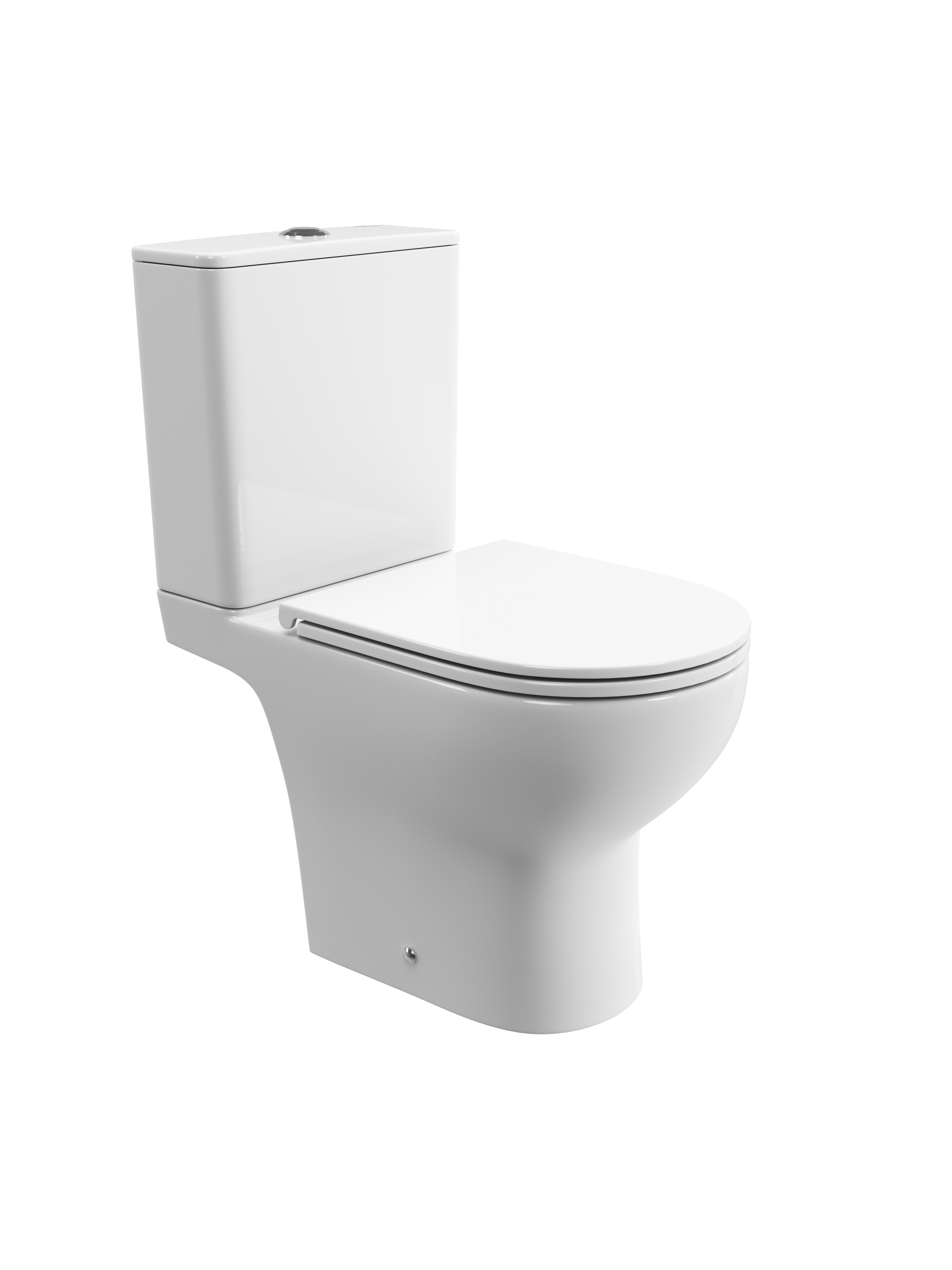 Унитаз-компакт BelBagno LOUNGE-TOR-2 BB2802CP/T-TOR/SC с сиденьем и смывом TORNADO