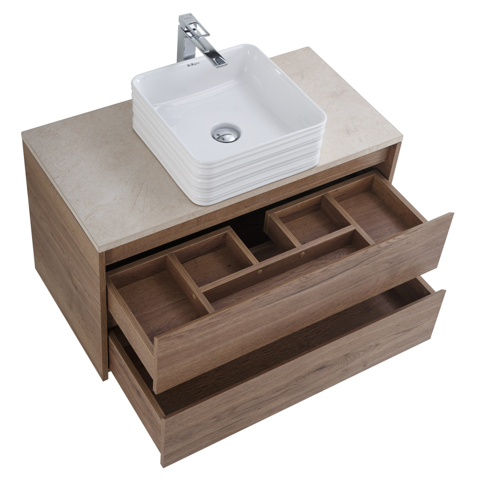 Тумба подвесная под столешницу BelBagno KRAFT-800-2C-SO-RT