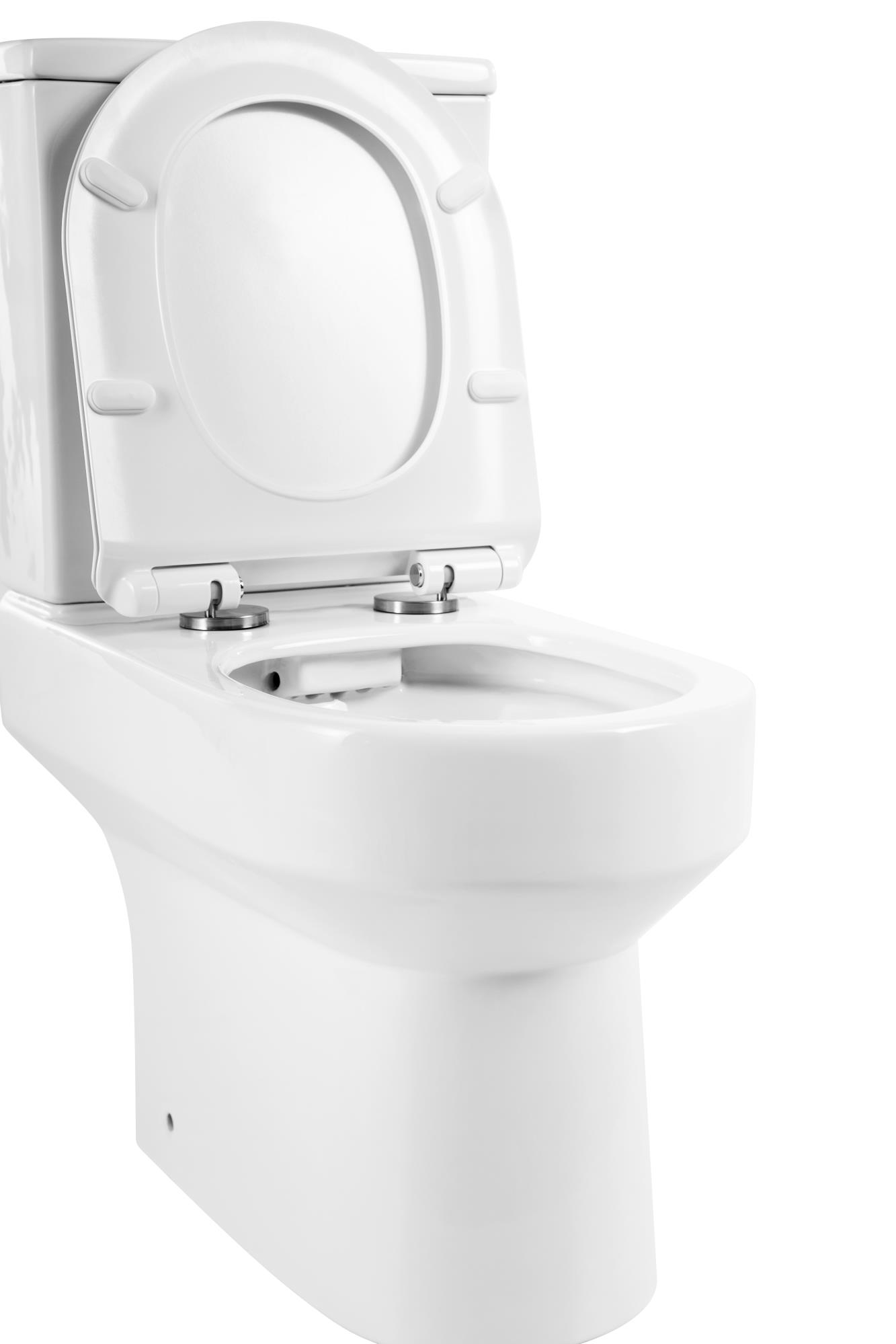 Унитаз-компакт безободковый BelBagno NORMA BB339CPR + BB339T