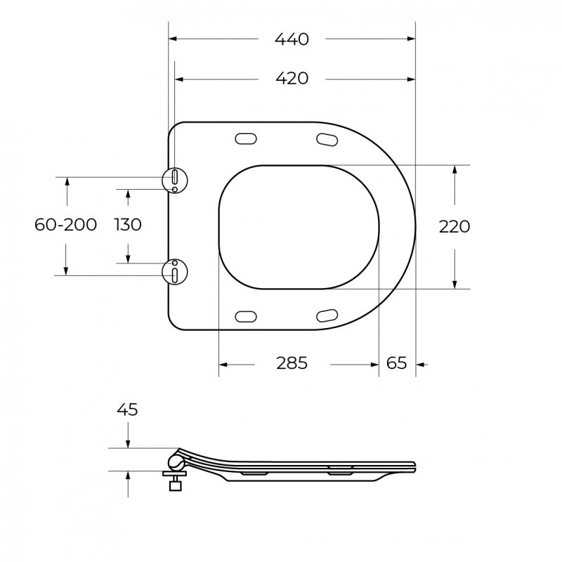 Унитаз-компакт CEZARES STYLUS безободковый CZR-152-CPR с бачком CZR-151-T и крышкой CZR-2316-SC