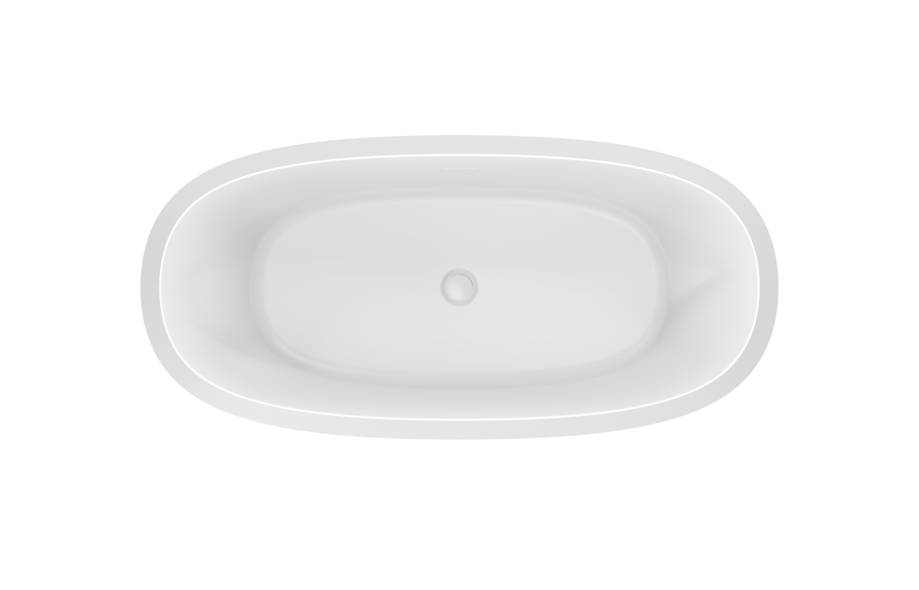 Ванна акриловая матовая 170х82 Cezares CZR-LUX-CENTRAL-170-82-58-MATT