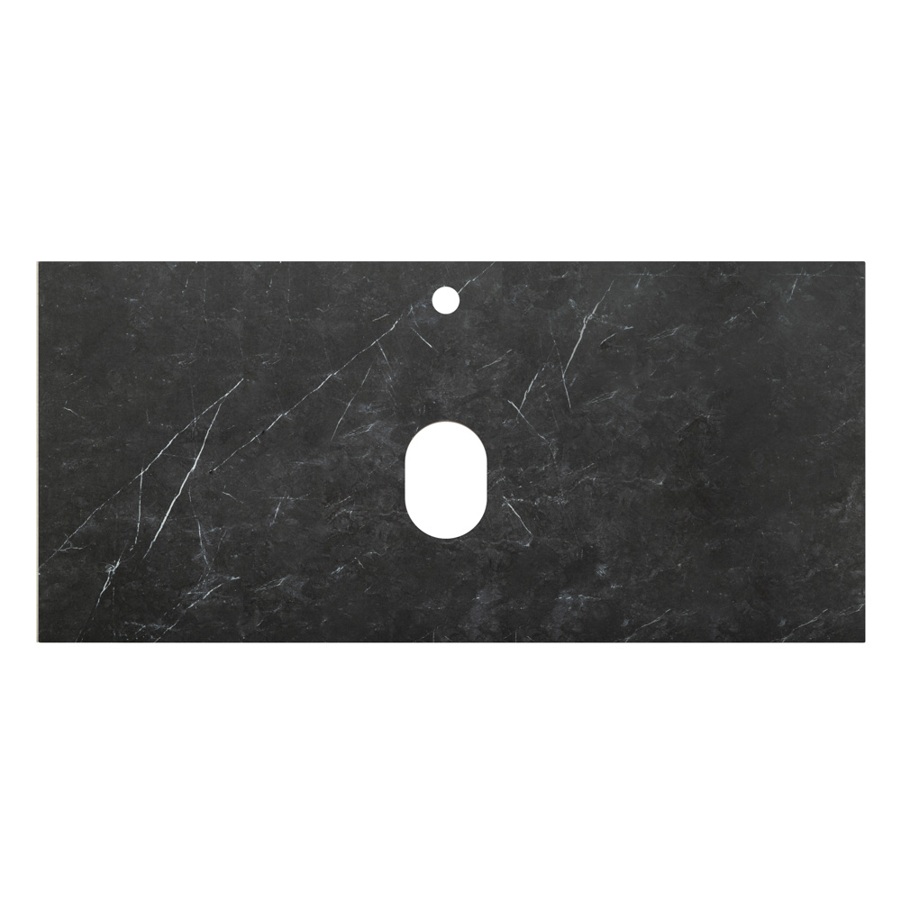 купить Столешница из керамогранита Cezares SLD-100/48-MNO Marmo Nero Opaco 