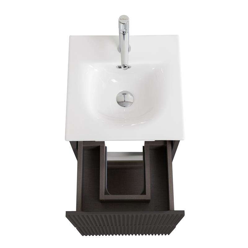 Тумба под раковину подвесная BelBagno UNO-MINI-400-2C-SO-GSO