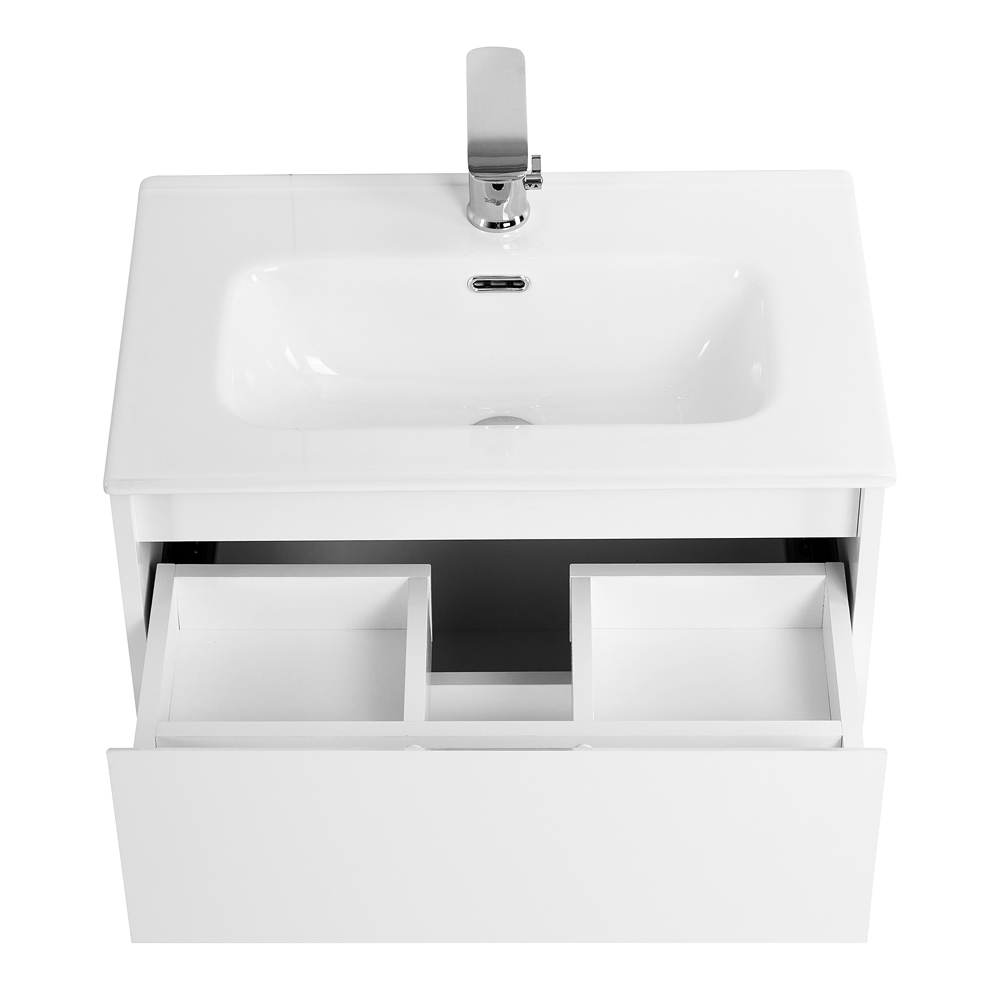 Тумба подвесная с раковиной BelBagno KRAFT 39-700/390-2C-SO-BO