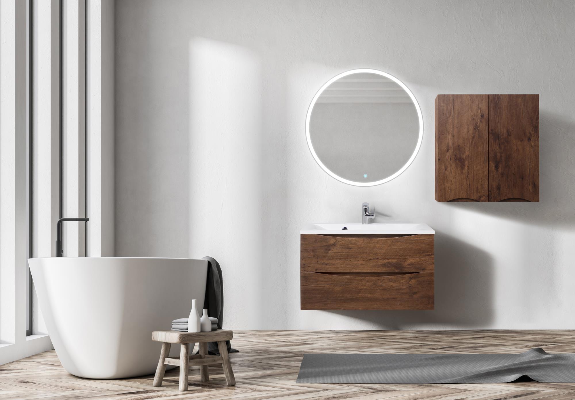Шкаф подвесной BelBagno FLY-MARINO-700-2A-SC-RW-P