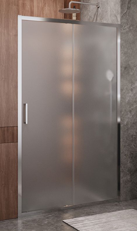 купить Душевая дверь Cezares MOLVENO-BF-1-120-P-Cr, 120х195, профиль хром, стекло Punto матовое 