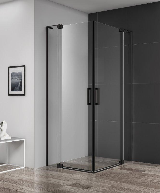 Душевой уголок Cezares SLIDER-A-2-70/80-C-NERO