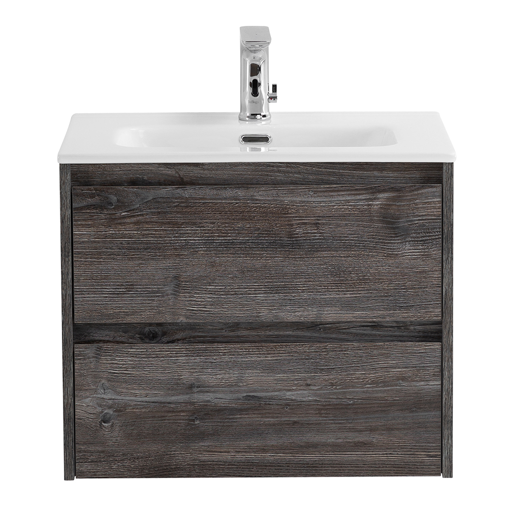 Тумба подвесная с раковиной BelBagno KRAFT 39-500/390-2C-SO-PP