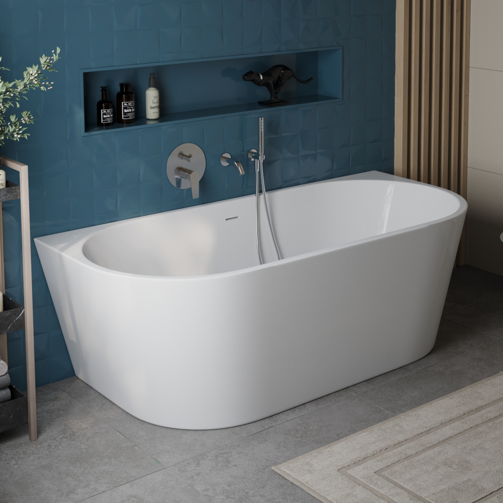 купить Ванна пристенная BelBagno BB710-1700-800 