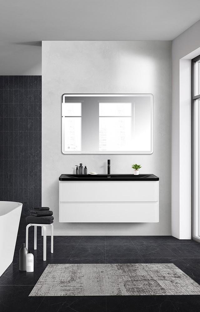 Тумба подвесная под раковину BelBagno ALBANO-1200-2C-SO-BL
