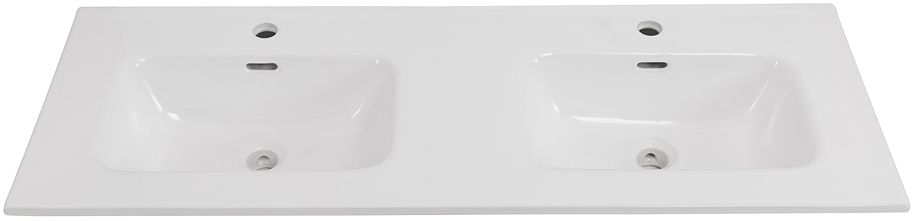 Тумба BelBagno ETNA-1200-4C-SO-2-BL с 2-й раковиной BelBagno BB1200-2-ETL, Bianco Lucido